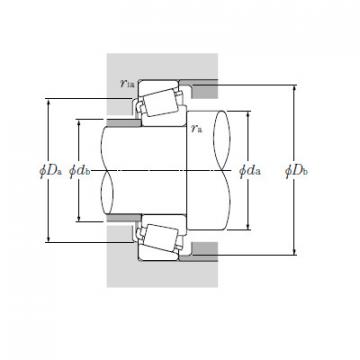 Single Row Tapered Roller Bearings NTN EE649240/649310G2