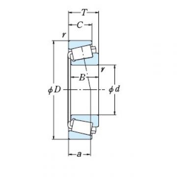 SINGLE ROW TAPERED ROLLER BEARINGS JAPAN BRAND 38885/38820