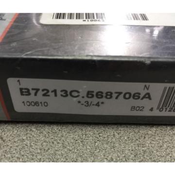 NEW FAG 120MM-OD SUPER PRECISION RADIAL BALL BEARING  B7213C.568706A