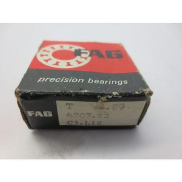 FAG 6203.2Z C3.L12 Steel Bearing