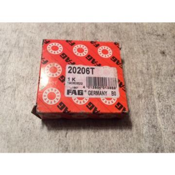 FAG Bearing #20206 T ,30 day warranty, free shipping lower 48!