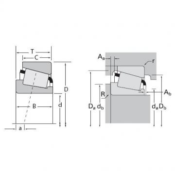 Timken DEEP GROOVE BALL BEARINGS JL725346  -  JL725316  