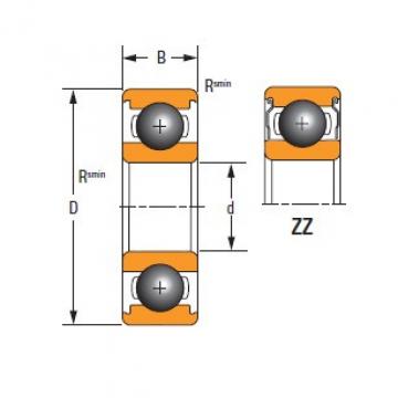 Timken DEEP GROOVE BALL BEARINGS 61909-ZZ    