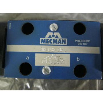 MECMAN (REXROTH) 615-085-106-1 Directional Hydraulic Control Valve 24vdc Coils