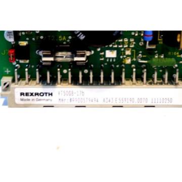 NEW REXROTH VT5008-17B AMPLIFIER CARD R900579494 VT500817B