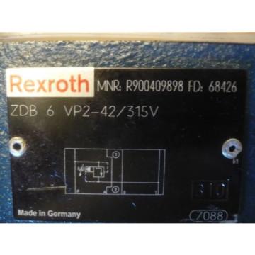 New Rexroth R9004098898 ZDB 6 VP2-42/315V ZDB6VP2-42/315V Valve