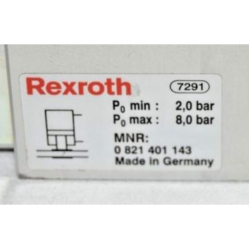 Rexroth 0 821 401 143 7291 Locking Unit for TRB and PRA