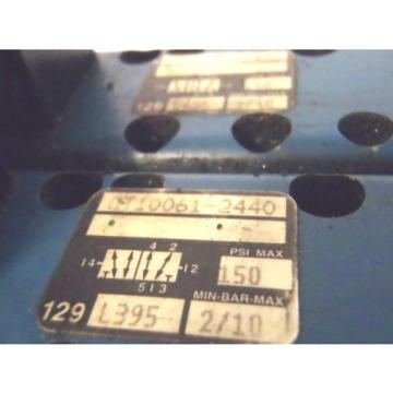 Lot of (2) Bosch Rexroth 6T11061-2440 Hydraulic Valve