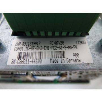 Rexroth SERCOS MNR R911319917, CSH01.1C-SE-EN2-EN1-MD2-S1-S-NN-FW free delivery