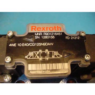 New Rexroth Hydraulic Valve 4WE10E/CG125N9DA/V