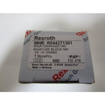 REXROTH MINIATURE BLOCK R044271301 *NEW IN BOX*