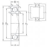 angular contact ball bearing installation VEB 10 /NS 7CE1 SNFA