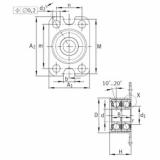 angular contact ball bearing installation ZKLR0828-2Z INA