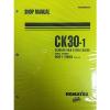 Komatsu NEEDLE ROLLER BEARING CK30-1  Crawler  Skid-Steer  Track  Loader Shop Repair Service Manual