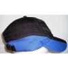 Komatsu NEEDLE ROLLER BEARING Black  Blue  Embroidered  Tracks  Rubber Logo Strapback Baseball Cap Hat #5 small image