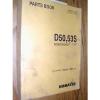 Komatsu NEEDLE ROLLER BEARING D50  D53S-16  PARTS  MANUAL  BOOK CATALOG TRACK LOADER DOZER SHOVEL GUIDE #5 small image