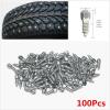 100Pcs Car/Truck/ATV Screw in Tire Stud Snow Spikes Racing Track Tire Ice Studs #1 small image