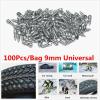 100x9mm Screw in Tire Stud Snow Spikes Racing Track Tire Ice Studs Car/Truck/ATV #1 small image