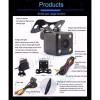 7inch TFT MP5 Monitor + 4 LED Car Dynamic Track Rear View Reverse CCD Camera #8 small image