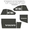 Volvo MCT85C Decals Stickers Repro Decal Kit for Compact Track Skid Loader #1 small image
