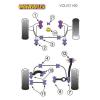Powerflex Rear Track Control Arm Outer Bushes Volvo V50 04- PFR88-308