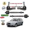 FOR VOLVO V50 2004-&gt; NEW INNER x2 &amp; OUTER x2 STEERING TRACK RACK TIE ROD END SET #1 small image