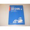 Kobelco SK035-2 Excavator Parts Manual , s/n PX02101 - up