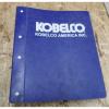 Kobelco Service Manual Hydraulic Excavator SK200 IV SK200LC IV #1 small image