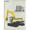KOBELCO MARK IV SK 250 HYDRAULIC EXCAVATORS CONSTRUCTION TRUCK BROCHURE MID 90&#039;s