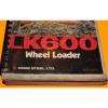 Kobelco Wheel Loader Shop Manual LK600