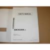 Kobelco SK50SR-3 Excavator Parts Manual , s/n&#039;s PJ05-06001-up