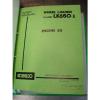 Kobelco LK650 II Loader service shop repair manual S5RE0004E Hino Motors H06C-T