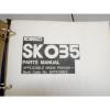 KOBELCO SK035 EXCAVATOR PARTS MANUAL   S4PX1005-1