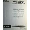 Kobelco LK650-II Wheel Loader S/N RE02201- Shop Service Manual S5RE0004E 10/90