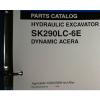Kobelco SK290LC-6E Hyd Excavator Dynamic Acera S/N YQ08U0969- Parts Manual 11/02
