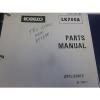 Kobelco LK700A Wheel Loader Parts Manual #1 small image