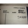 Kobelco K916 K916-II HYD Excavator SHOP MANUAL PARTS OPERATORS Catalog Service