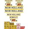 New Holland Kobelco E35B Mini Digger Decal Kit #1 small image