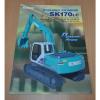 Kobelco SK 170 Excavator Brochure Prospekt