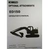 Kobelco ED150 S/N YL04-00501- Excavator Opt Attachments Operator &amp; Parts Manual #9 small image