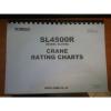 Kobelco SL4500R Crane Rating Charts Book