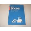Kobelco SK035 Excavator Parts Manual , s/n PX01201 - up