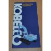 Kobelco Model Range Excavator Brochure Prospekt