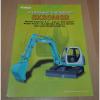 Kobelco SK80MSR Excavator Brochure Prospekt #1 small image