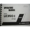 Kobelco LK350-II  LK350 Wheel Loader SHOP MANUAL PARTS OPERATORS Catalog Service