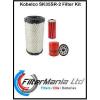 Kobelco SK35SR-2 Mini Excavator Filter Kit  (Air, Oil, &amp; Fuel Filters)