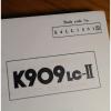 Kobelco K909LC-II S/N LL-1207- Excavator Parts Manual S4LL15015 3/88