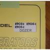 Kobelco K903-II K904-II K905-II Dozer S/N LE-7872- LP-3408- Operator&#039;s Manual 88