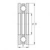 FAG rolamento f6982 Axial deep groove ball bearings - FTO15
