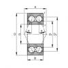 FAG skf bearing tables pdf Angular contact ball bearings - 3220-B-TVH